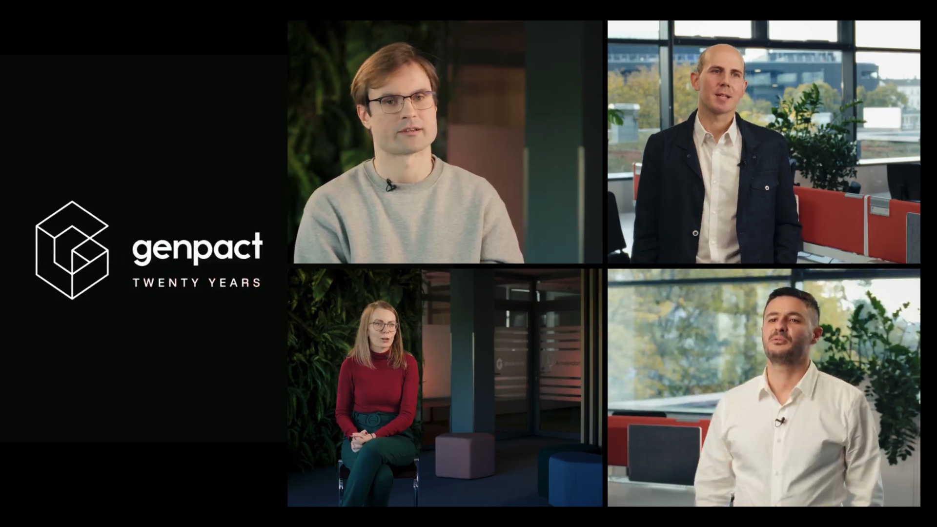 GENPACT EMEA – 20 Years – LinkedIn Campaign